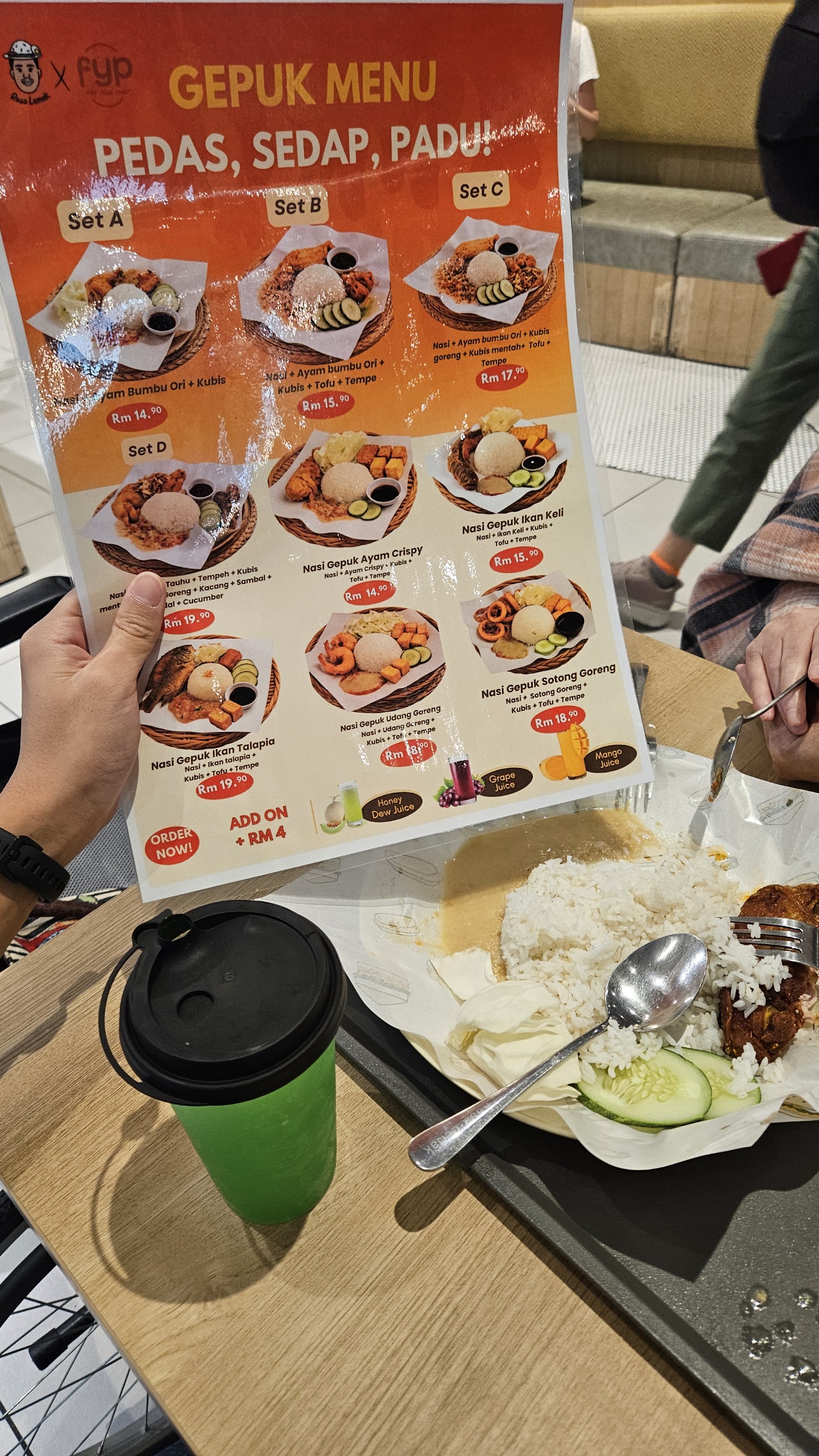 Rasa Lemak 菜单
